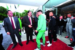 هنيئا يــا أبطال … فخورون بمرافقتكم إلى كأس العالم 2014