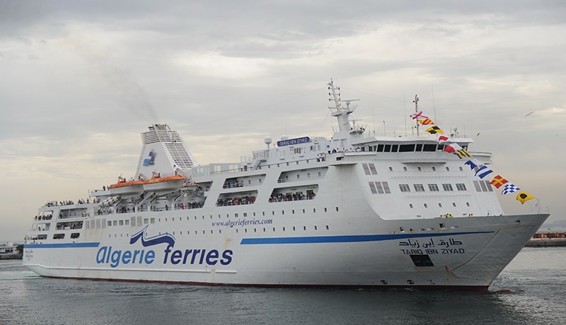 حجز باخرة طارق بن زياد في مرسيليا