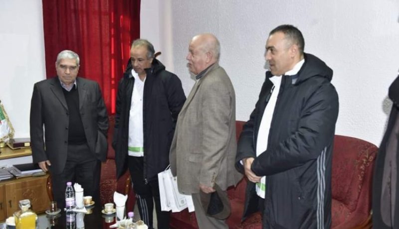 سعدان يبرم إتفاقية تعاون مع مسؤولي الرياضة العسكرية الوطنية