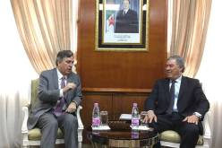 بالصور .. حجار يستقبل السفير الامريكي