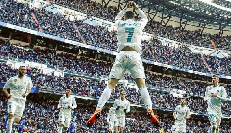 رونالدو يواصل تحطيم الأرقام ويصل للهدف الـ300 في الليغا !