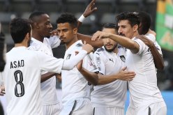 بالفيديو..بونجاح يسجل سوبر هاتريك أمام الأهلي