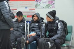 بالصور.. وصول المنتخب الوطني إلى النمسا