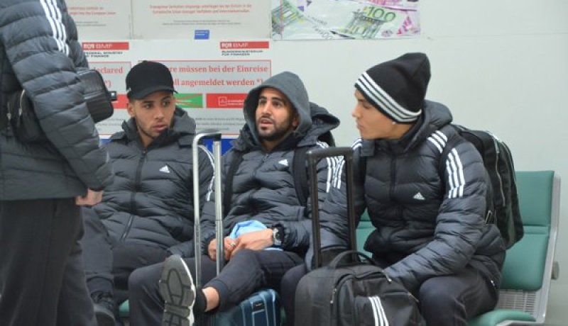 بالصور.. وصول المنتخب الوطني إلى النمسا