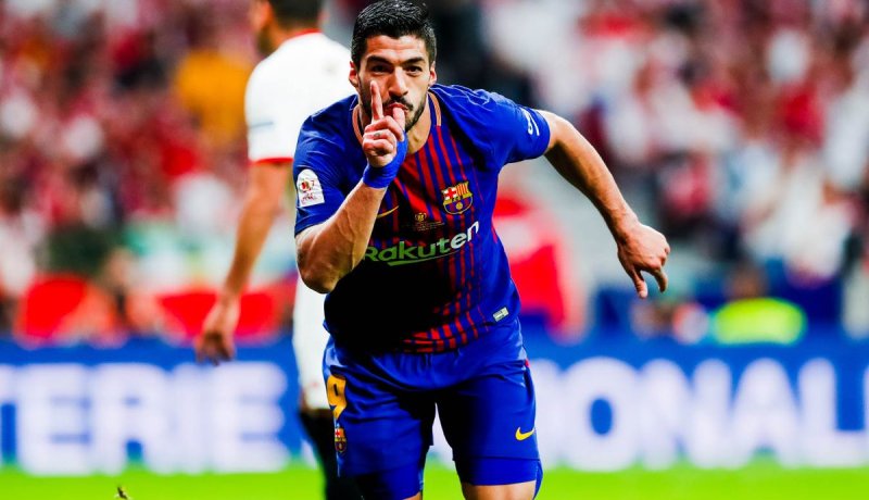 بالصور.. البارصا مُتفوقة بثلاثية على إشبيلية في الشوط الأول