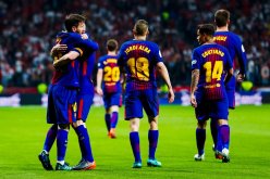 بالصور.. البارصا يقهر إشبيلية بخماسية ويُتوج بكأس الملك