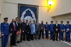 بالصور.. هامل وغلام الله يستقبلان وفد جامعة كاليفورنيا