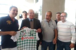 بالصور.. سعدان يزور فريق الدفاع الحسني الجديدي بالجزائر