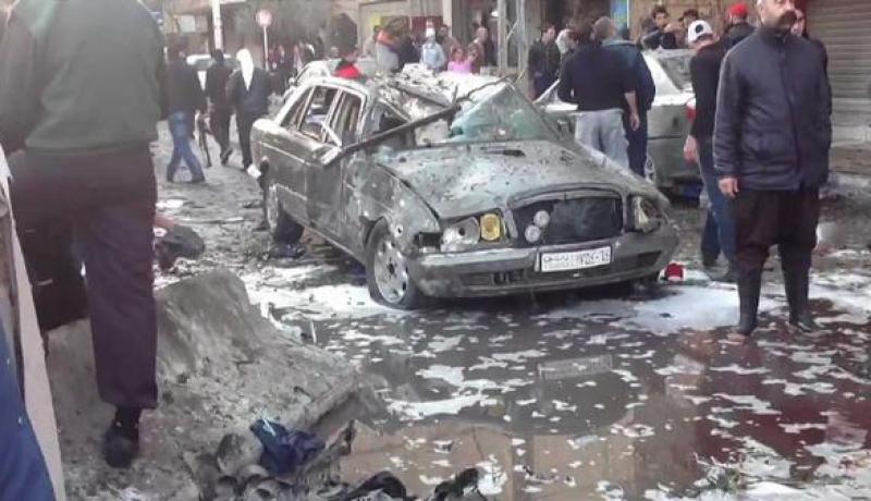 16 قتيلا في انفجار سيارة مفخخة في منطقة قطنا بريف دمشق