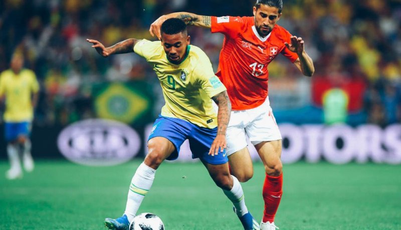 بالصور.. سويسرا تُسقط البرازيل في فخ التعادل الإيجابي