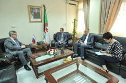 جمال كعوان يستقبل السفير الروسي بالجزائر