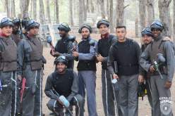 بالصور..المدرب فروجي يبرمج لعبة ” paintball”  للاعبي سوسطارة !
