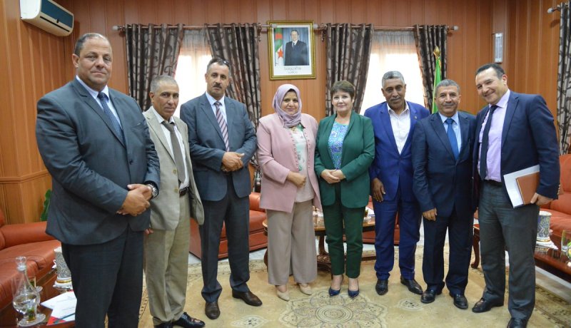 بالصور.. بن غبريط تستقبل ممثلي تيارت في البرلمان ومجلس الأمة