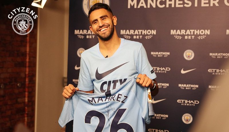 مانشستر سيتي يُقدم محرز للجماهير الخميس بملعب الإتحاد