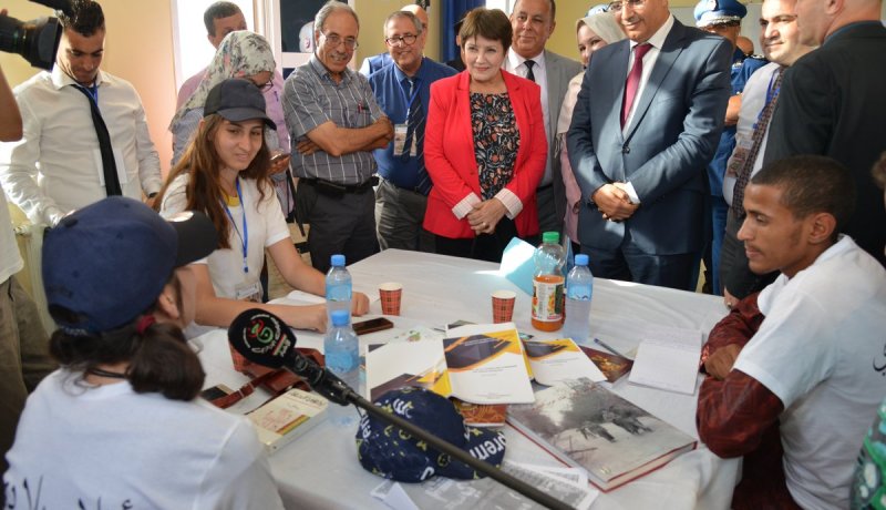 بالصور.. بن غبريط تزور الإقامة الأدبية”أقبل” ببوإسماعيل