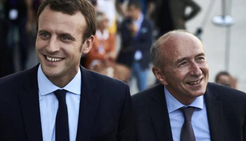 ماكرون يرفض استقالة وزير الداخلية جيرار كولومب