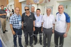 بالصور.. “لهبيري” يُتابع منافسة “البادمنتون” في الألعاب الإفريقية للشباب