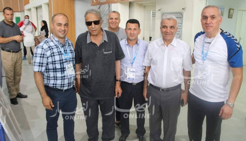 بالصور.. “لهبيري” يُتابع منافسة “البادمنتون” في الألعاب الإفريقية للشباب