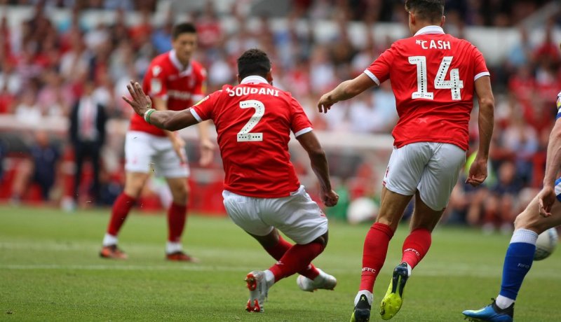 بالفيديو..سوداني يدشن موسمه بهدف رائع مع نوتينغهام فوريست