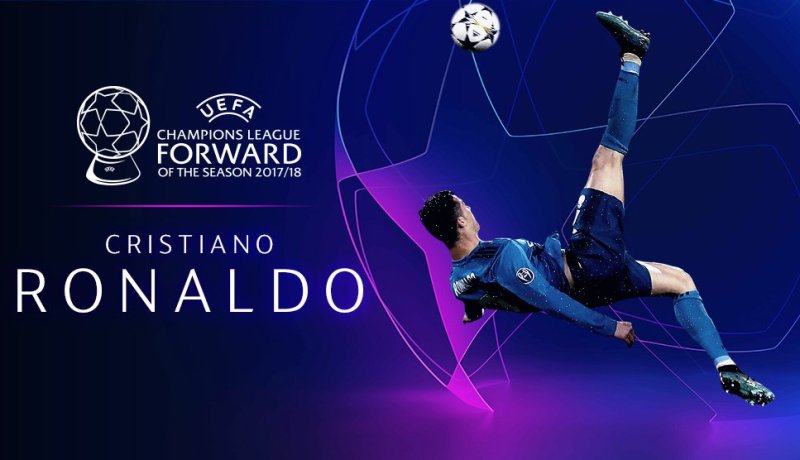 كريستيانو أفضل مهاجم في دوري أبطال أوروبا