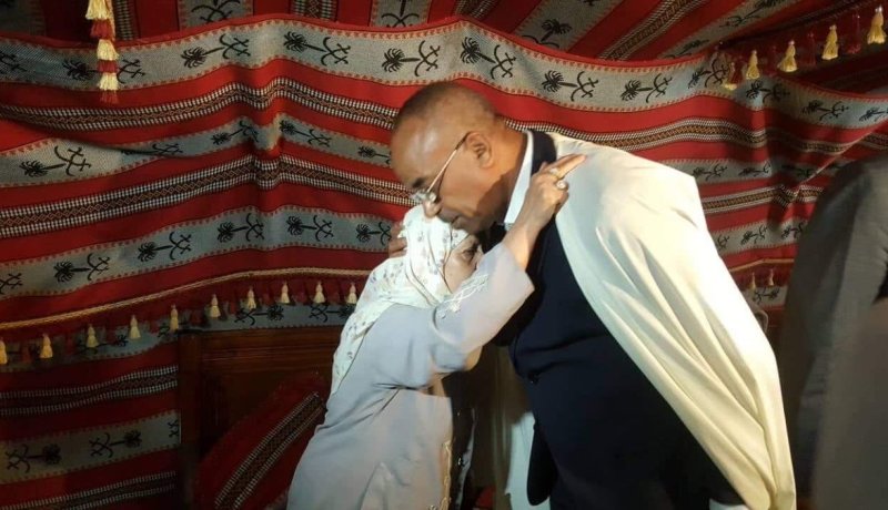 بالصور.. بدوي وعدد من الوزراء يقضون العيد بدار المسنين في باب الزوار