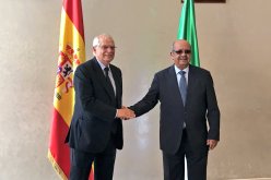 مساهل يتطرق مع نظيره الإسباني إلى القضايا ذات الإهتمام المشترك بين البلدين