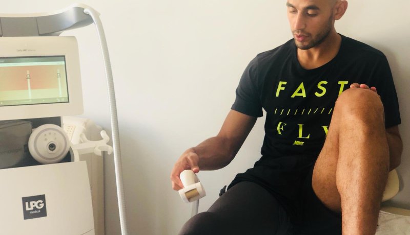 غولام يشيد بتقنية LPG Endermologie التي ساعدته على العلاج