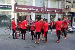 بالصور..لاعبو سوسطارة يقومون بجولة خفيفة بشوارع بورسعيد