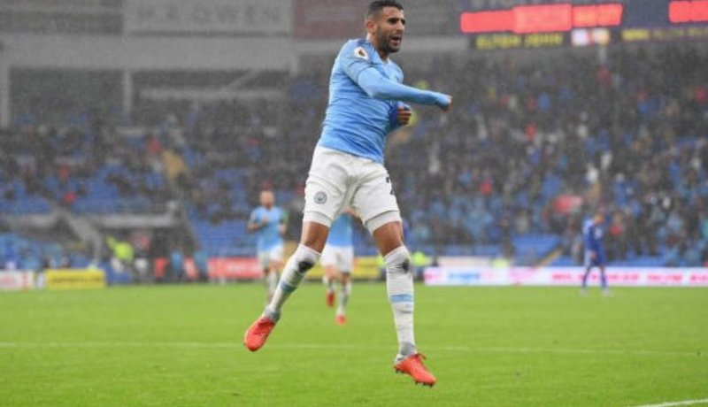 محرز يشارك إحتياطي وفريقه يفوز بثنائية أمام برايتون