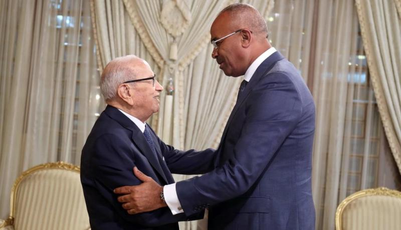  الوزير بدوي يُستقبل من طرف الرئيس التونسي الباجي قائد السبسي
