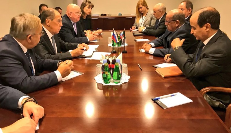 مساهل يتباحث مع نظيره الروسي في عدة قضايا إقليمية ودولية بنيويورك