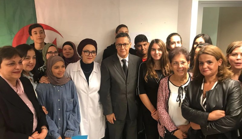 بالصور. إفتتاح الموسم الدراسي للمدرسة الجزائرية الدولية بباريس