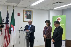 مساهل يلتقي بأفراد من الجالية الجزائرية المقيمة بالولايات المتحدة الأمريكية