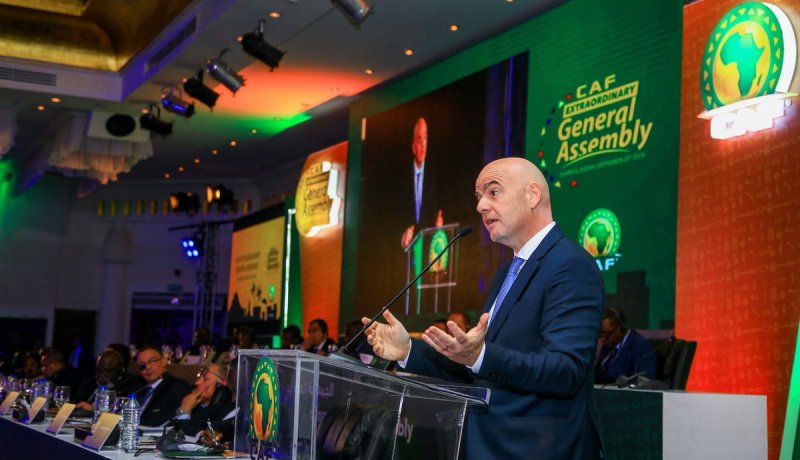 زطشي متواجد بشرم الشيخ لحضور الجمعية العامة الغير العادية للكاف