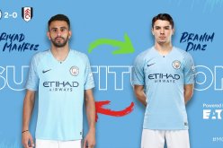 محرز يُشارك بديلا ويتأهل رفقة السيتي في كأس الرابطة