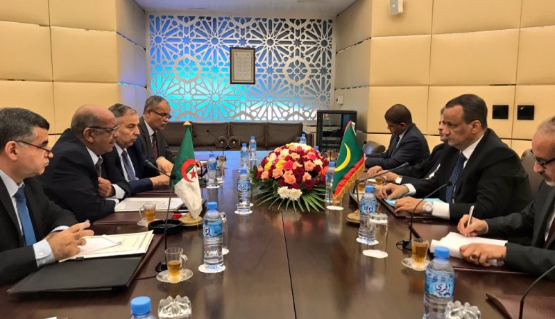 بالصور.. مساهل يلتقي بنظيره الموريتاني لبحث العلاقات الثنائية بين الطرفين