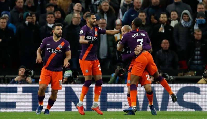 بالفيديو.. محرز يفاجئ توتنهام بهدف سريع