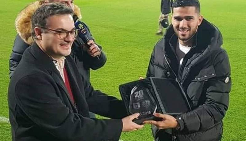 مهدي عبيد أفضل لاعب لشهر أكتوبر في نادي ديجون
