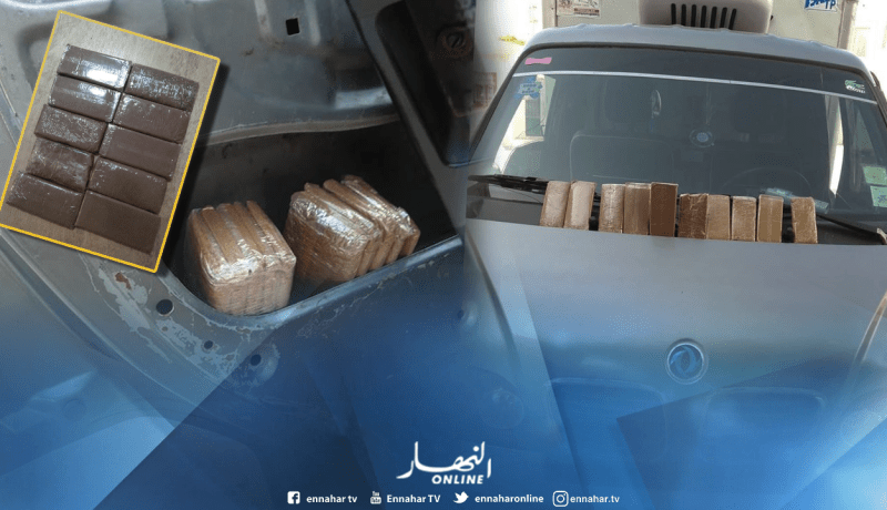 توقيف شخصين بحوزتهما كمية من الكيف المعالج بتلمسان