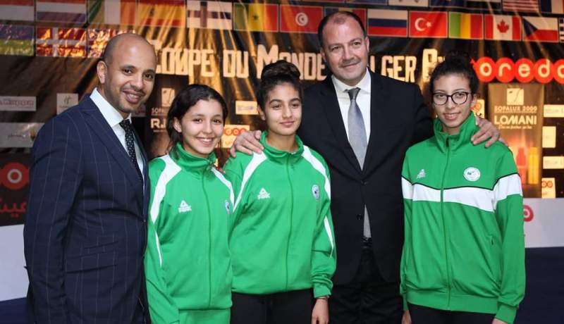 حطاب يشارك في إختتام فعاليات كأس العالم للمبارزة