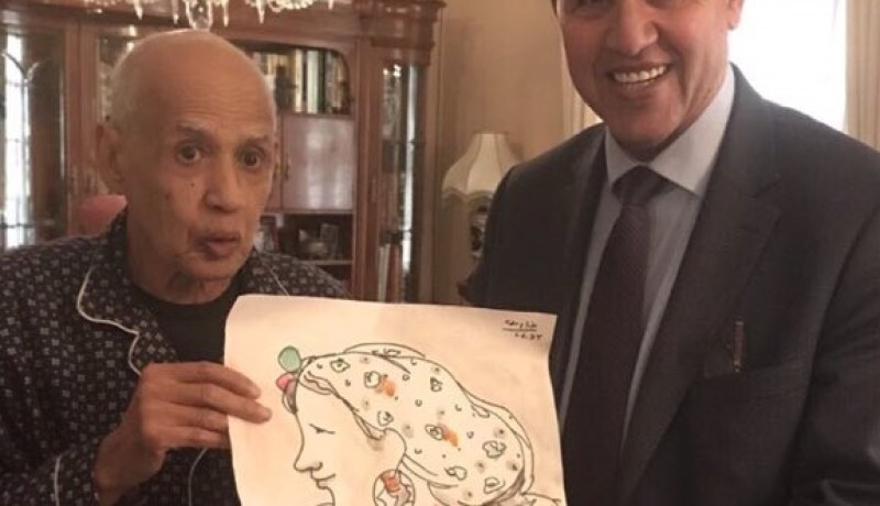 ميهوبي يشرف على إفتتاح معرض للفنان التشكيلي “فارس بوخاتم”