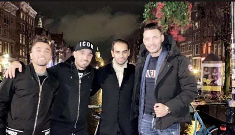 بن خماسة يزور درفلو في هولندا !