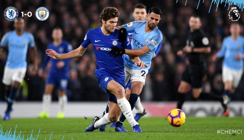 السيتي ينهزم ضد تشلسي بمُشاركة محرز