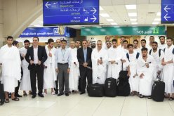بالصور.. الوفاق يصل لمدينة جدة السعودية بعد أداء مناسك العمرة