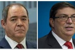 بوقادوم يتباحث مع نظيره الكوبي برونو رودريغيز بارييا