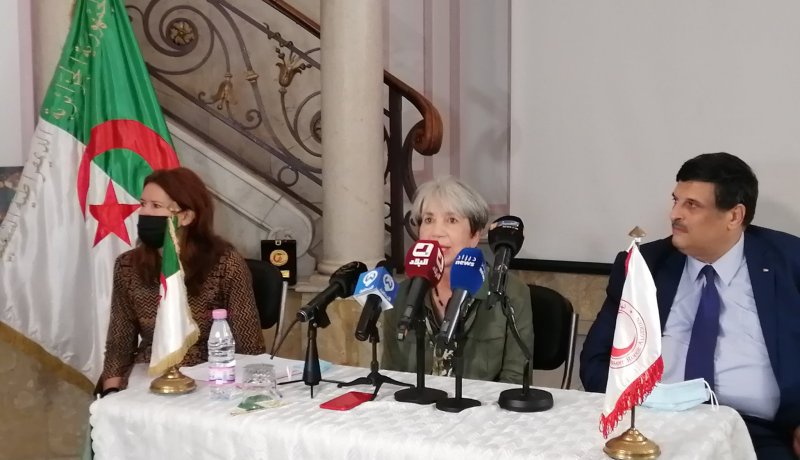 الهلال الأحمر الجزائري يفتح باب التبرعات وتقديم المساعدات للشعب الفلسطيني
