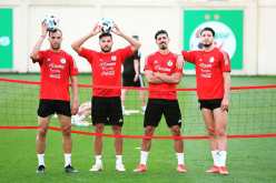 بالصور.. آخر حصة تدريبية للخضر قبل المواجهة الودية أمام موريتانيا