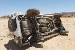 قتيل وجريحان إثر حادث انقلاب سيارة رباعية ببرج باجي مختار