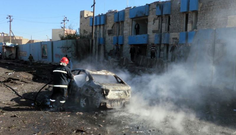 مقتل 07 من عناصر الشرطة العراقية في انفجار شمال بغداد