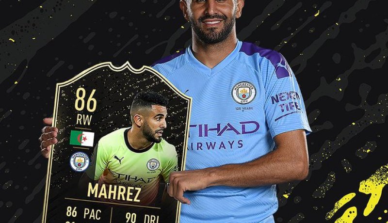 محرز يتحصل على هذه الأرقام من طرف FIFA 2020